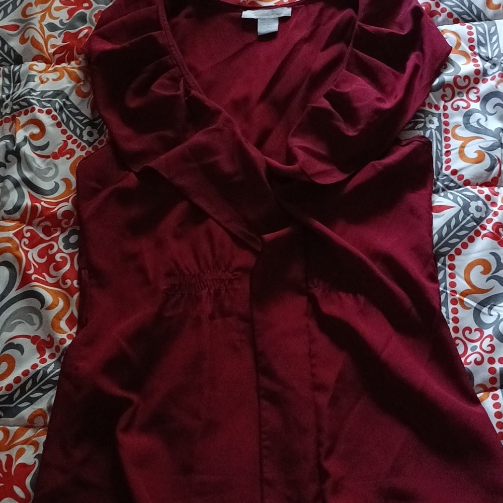 Cute faux wrap top